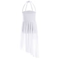 thumbnail image 4 of Ocealan Robe de Danse Lyrique Sans Manches pour Filles Justaucorps Ballerine Scintillant Ivoire 16, 4 of 7