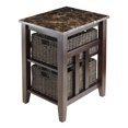 thumbnail image 1 of Zoey table d'appoint avec 2 paniers, produit 76320, 1 of 7