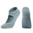 thumbnail image 1 of Ladies' Solid Color Backless Grip Socks Yoga Ankle Sports Socks Ladies' Anti Slip Slippers Socks, 1 of 2
