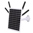thumbnail image 1 of Solar Powered 4G LTE Modem Router, 12W 300Mbps Solar WiFi 6 Extender with SIM Card Slot, 18000 MAh Battery 150M Long Range IP66 Rain Proof for Camping, RV Outdoor, 1 of 7