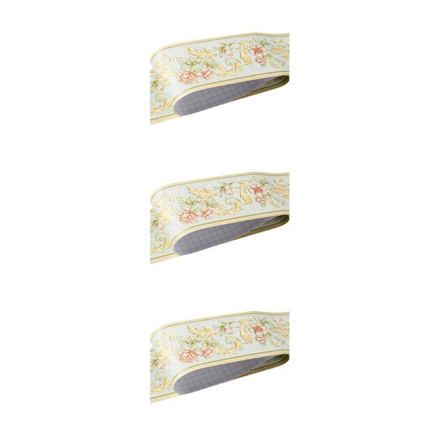 Baohd Exquisite Workmanship PVC Waterproof Waist Line For Wall Retro Fashion And Easy Green garden 3Set