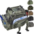 thumbnail image 4 of CNKOO Fishing Tackle Bag Pack Waist Shoulder Waterproof Box Reel Lure Gear Storage, 4 of 8