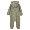 thumbnail image 2 of George Baby Boys' Hooded Romper, 2 of 2