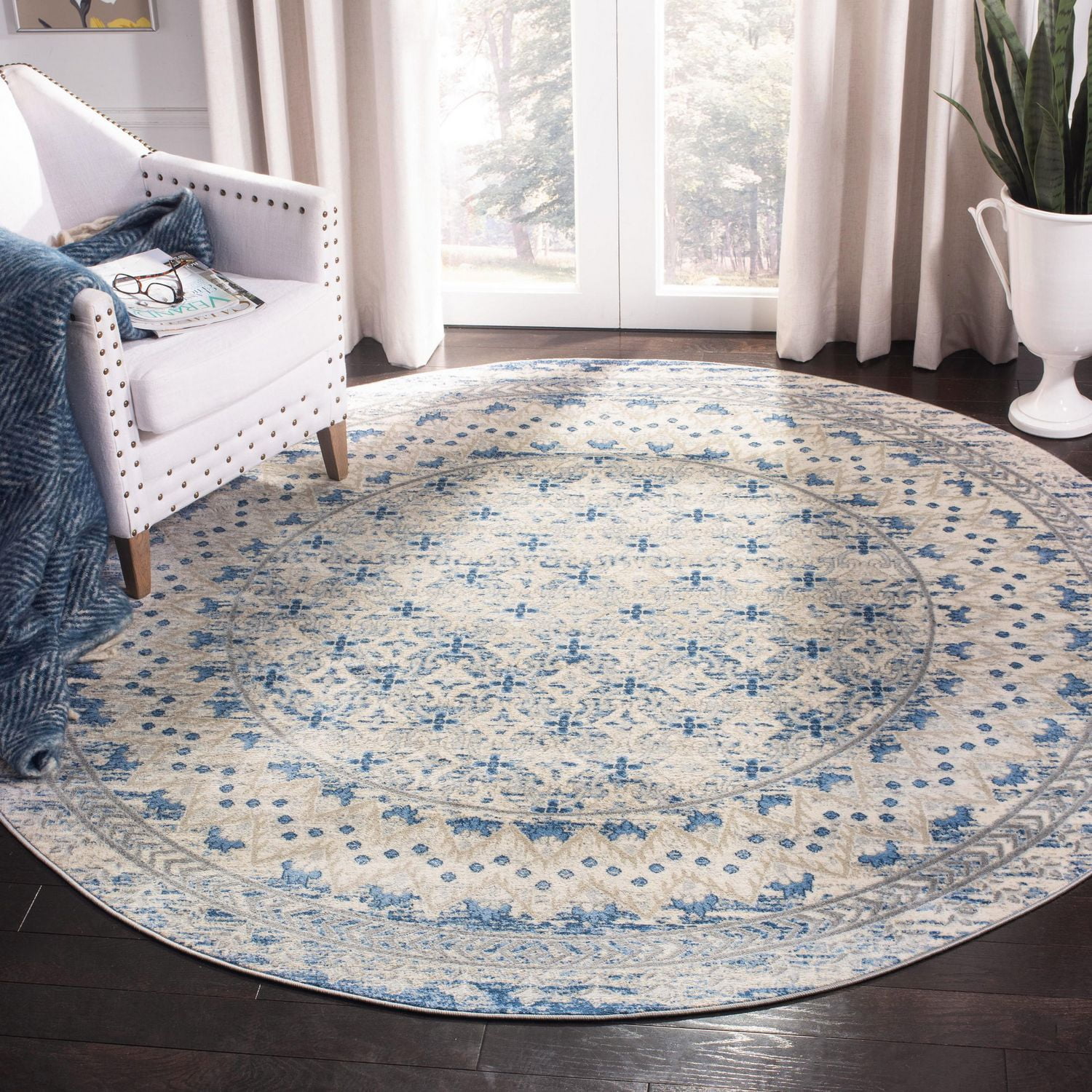 SAFAVIEH Brentwood Dolkar Tapis Abstrait Géométrique
