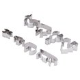 thumbnail image 4 of Baking Accessories,8Pcs/Set Christmas Cookie Mold Cookie Cutters Set Christmas Biscuit Mold Exceptional Reliability, 4 of 14