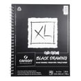 thumbnail image 1 of XL Drawing Pad, Black, 9" x 12", 1 of 1