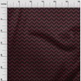thumbnail image 2 of oneOone Silk Tabby Fabric Chevron Ikat Decor Fabric Printed BTY 42 Inch Wide, 2 of 4