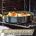 thumbnail image 4 of Blue Diamond Gold 10 Piece Cookware Set,Ceramic Nonstick, PFOA Free, Induction Suitable, Dishwasher Safe, Gold Handle, Black, 4 of 10