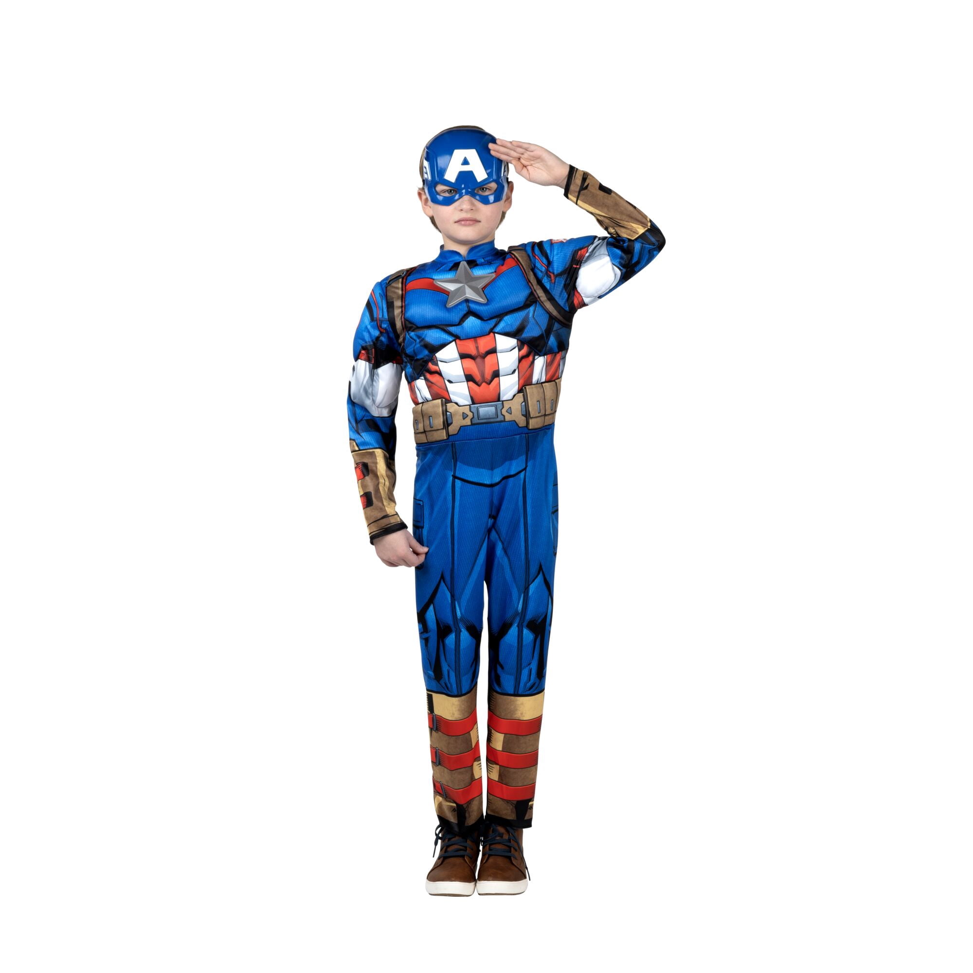 MARVEL Captain America Official Youth Halloween Costume