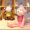 thumbnail image 2 of Large Monkey Stuffed Animal Plush Monkey Toy for Children(Green,50cm), 2 of 5