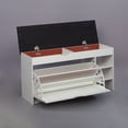 thumbnail image 1 of SOCE012 - Banc de Rangement pour Chaussures d'Artisan avec Long Siège de Banc, 1 of 8