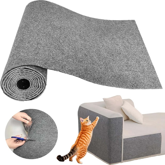 Tapis d'Escalade pour Chats à Pince Décontracté 30x100cm Tapis d'Escalade pour Chats Résistant à l'Usure pour Griffer Planche à Griffer Multifonctionnelle pour Chats