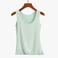 thumbnail image 3 of Pyjama pour Femmes, Mode Femmes Dames Débardeur Uni à Encolure en U Hauts de Pyjama 3 Pcs Hauts de Bas, Cadeaux pour Femmes, TTTTG, 3 of 5