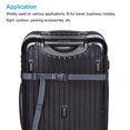 thumbnail image 5 of Unique Bargains 2.5m Length with Quick Release Buckle Luggage Straps, Navy Blue, 5 of 5