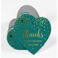 thumbnail image 3 of Inkdotpot Real Gold Foil Thanks From The New Wedding Tags Favor Hang Paper Tags 50 Pieces, 3 of 6