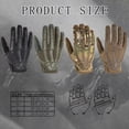 thumbnail image 3 of Gants Squelette Chauds Flexibles à Prise Renforcée pour la Randonnée, Plein Air, Chasse, Airsoft, Paintball, Cyclisme, Moto, Multiusage, TG, Vert Militaire, 3 of 4