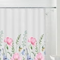 thumbnail image 3 of Mainstays Recycled PEVA Decorative Shower Curtain, Waterproof, Medium Weight, Assorted Designs, 3 of 5