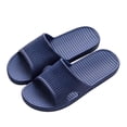 thumbnail image 1 of MIASHUI Shower Slippers Shoes for Women Beach Pool Slides Sandals Water Shoes,Navy,10, 1 of 4