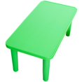 thumbnail image 3 of Costway Kids Portable Plastic Table Learn and Play Activity School Home Furniture Green, 3 of 8