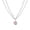 PK, variant on Canada Day Kcavykas Back to School Season,Elegant Diamond Necklace for Women Zircon Crystal Ring Accessories Jewelry