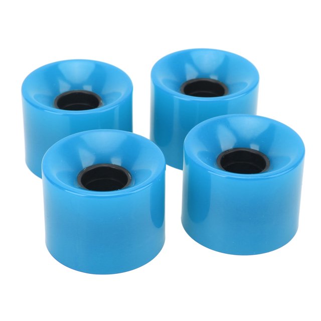 Skateboard Wheels, Land Surfboard Wheel High Strength PU Material Low Noise For Ramp Sidewalk Cement Road Blue
