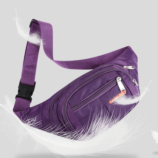 TopLLC Sac Banane de Sport en Toile pour Homme, Mode Décontractée, Grande Capacité de Rangement