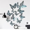 thumbnail image 2 of XZNGL 3D Color Stereo Butterfly Personality Creative Living Room Bedroom Wall Stickers, 2 of 7