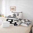 thumbnail image 5 of YST 7Pcs Movie Theater Comforter Set, Cinema Ticket Filmstrip Popcorn, Polyester, Twin Size (7 Count), 5 of 5