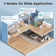 thumbnail image 4 of Costway 74 Pints Dehumidifier with 3-Color Indicator For Home  4500 Sq.Ft  Coverage Area, 4 of 10
