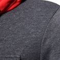 thumbnail image 4 of DPTALR Cardigan Homme Automne et Hiver Pull à Capuche Décontracté Grand Manteau Multicolore, 4 of 8
