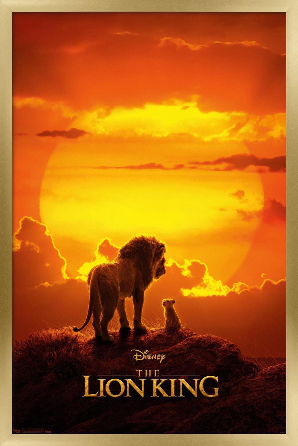 Disney Le Roi Lion - Mufasa Et Simba