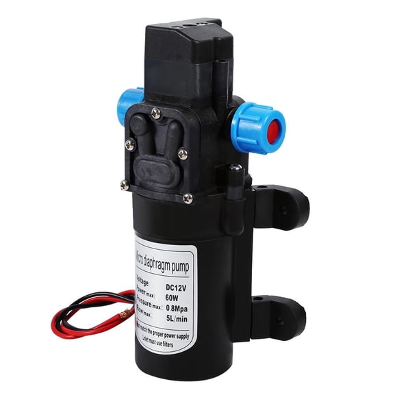 Fosa High Pressure Water Pump, Water Self Priming Pump,DC 12V Water Pump High Pressure 115Psi Self-Priming Caravan Camping Boat,Water Pump