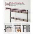 thumbnail image 4 of VASAGLE Coat Rack, Hall Tree with Shoe Bench for Entryway, Entryway Bench with Coat Rack,Modern, 4 of 5