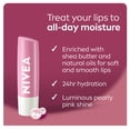 thumbnail image 2 of NIVEA Pearly Shine 24H Moisture Lip Balm Sticks, 2 Pack, 2 of 9