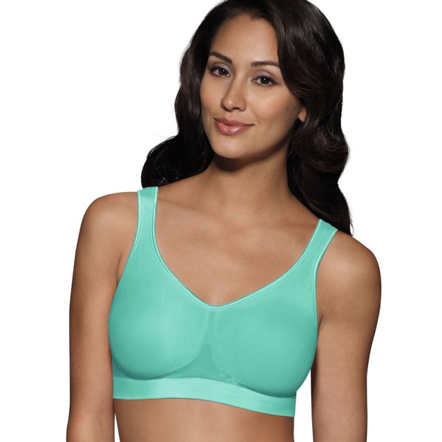Bali Soutien-Gorge Sans Armatures Confort Révolution Tailles Intelligentes, L, Brume de Jardin