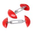 thumbnail image 2 of Miangastore 4pcs Mini Adjustable Shoe Stretchers Shapers Width Extenders Shoe Tree Stretcher Boot Holder Red, 2 of 8