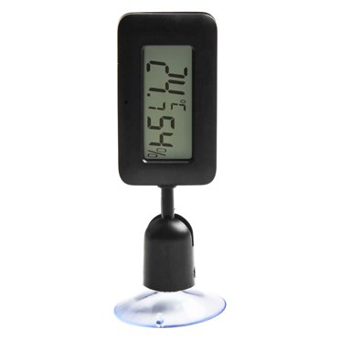 Thermomètre Numérique Mini Rotatif avec Détection d'Humidité pour Petits Animaux