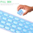 thumbnail image 3 of 2Pcs 31 Compartments Monthly Pill Organizer Pill Case Medicine Box Container, 3 of 8