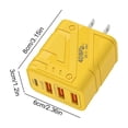 thumbnail image 2 of 40W Power Station with 3 USB & 1 PD Ports for All Devices Compact Universal Charger, 2 of 8