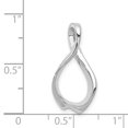 thumbnail image 2 of 14K White Gold Fits up to 2mm Omega/ 4mm Reversible Omega Slide, 2 of 2