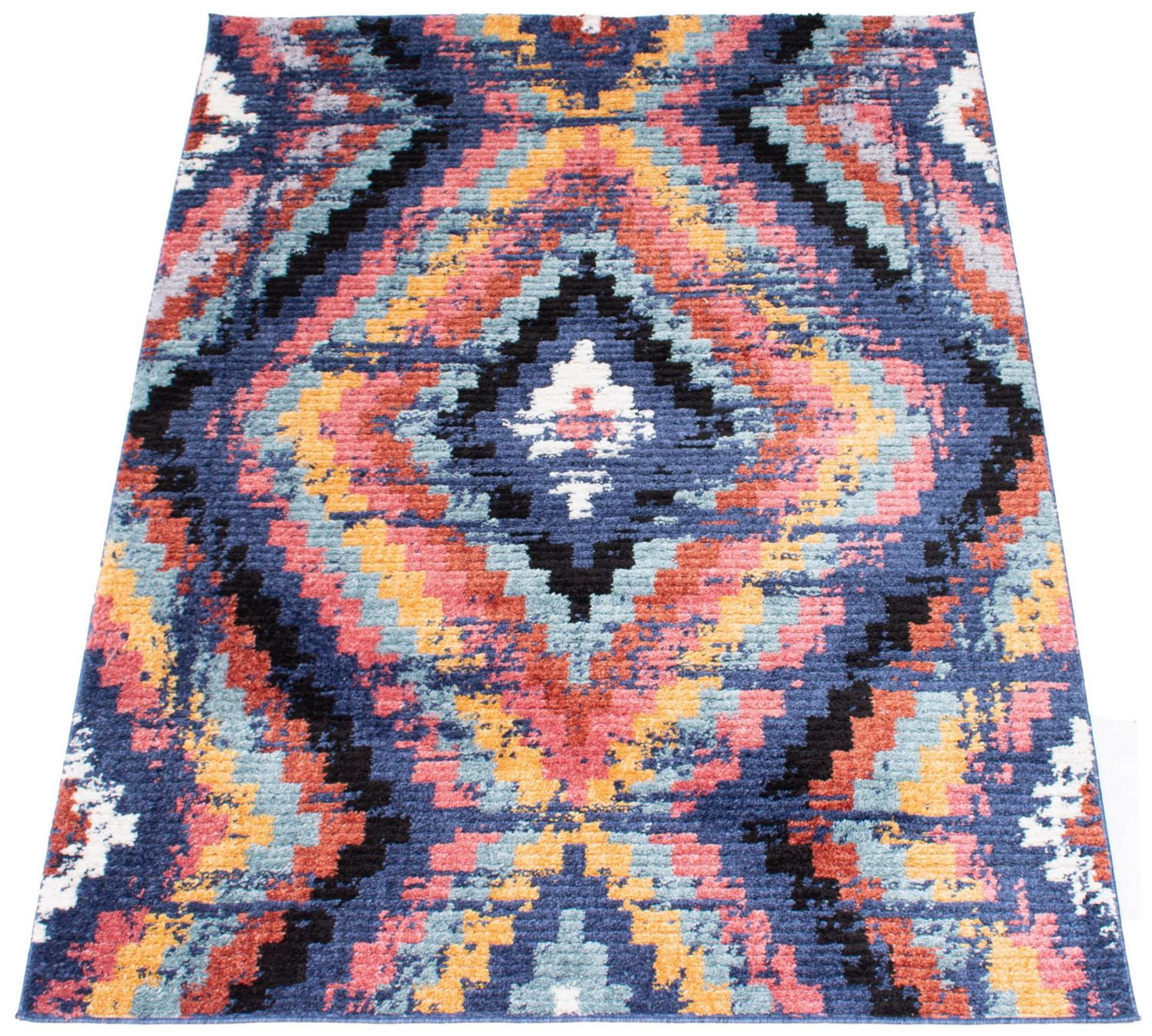 ECARPET Boho Chic Indoor Area Rug, Fluffy Carpet for Bedroom Morocco Casa Collection
