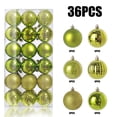 thumbnail image 1 of Meitianfacai 36PCS Christmas Xmas Tree Ball Bauble Hanging Home Party Ornament Decor 3CM, 1 of 3