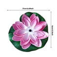 thumbnail image 2 of Solar Water Ornament for Garden Swimming Pool Floating Flower for Bird Bath and Fish Tank Enhancing Outdoor Water Features, 2 of 7