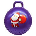 thumbnail image 1 of MesaSe Christmas Theme Yoga Ball Lightweight Anti-slip PVC Handle Hopper Ball for Exercise, 1 of 10