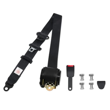 Universal Retractable 3 Point Seat Belt 1 Pcs for Bus Cars