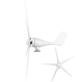 thumbnail image 1 of 5 Blades Wind Generator, Injection-Molded Small Wind Generator, Low Vibration For Boats Marine Home Charging Cabins -40 Degrees Celsius -80 Degrees Celsius  White 48V, 1 of 8