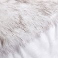 thumbnail image 3 of White Luxury Fox Faux Fur Throw Blanket, 3 of 3