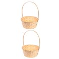 thumbnail image 3 of SHISUYAN 2 Pcs Paniers de Fleurs Créatifs Paniers de Rangement Portables, 3 of 7