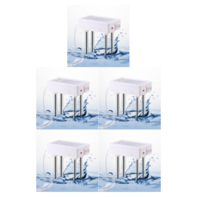 Transemion ABS Electrolysis Device Aluminum Iron Bar For Safe And Effective Water How To Water Tester 5Set