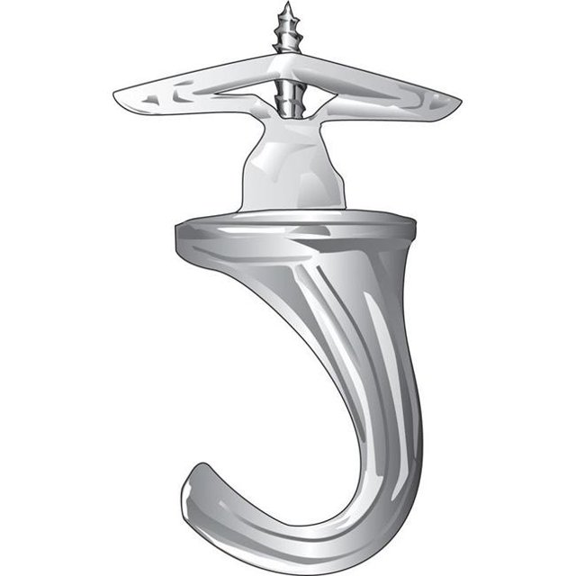 ACEDS 5372610 75 lbs Versa Hook Brass - Small- pack of 5
